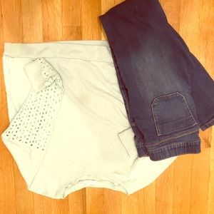 GIRLS SWEATER AND JEANS OUTFIT